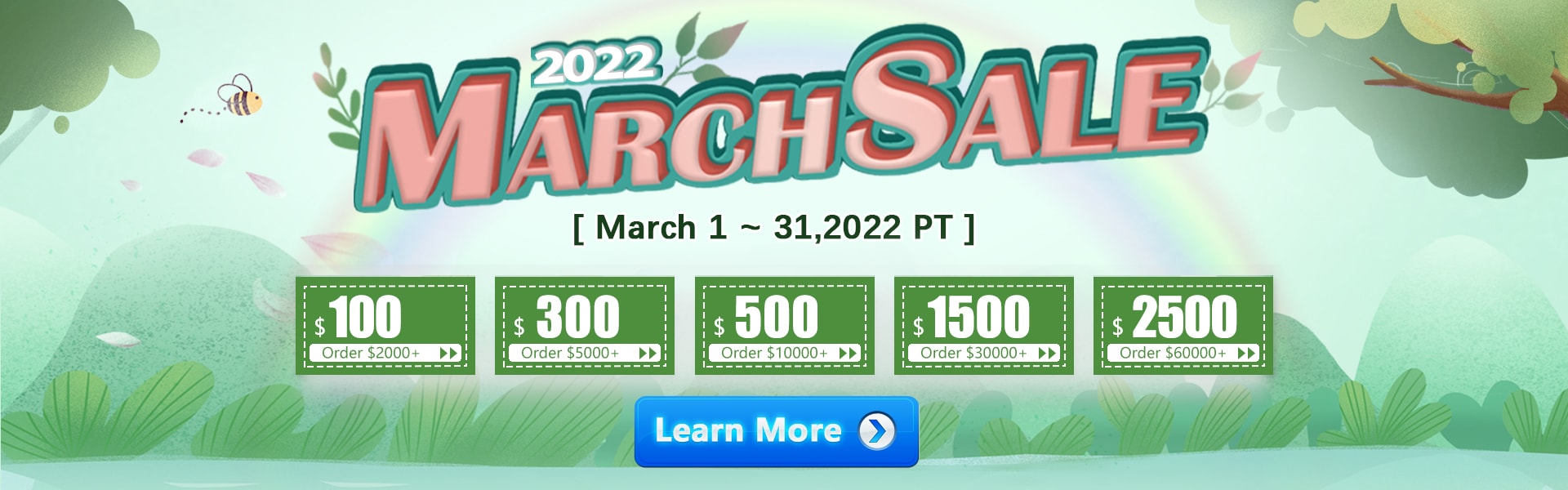 2022 March Sale