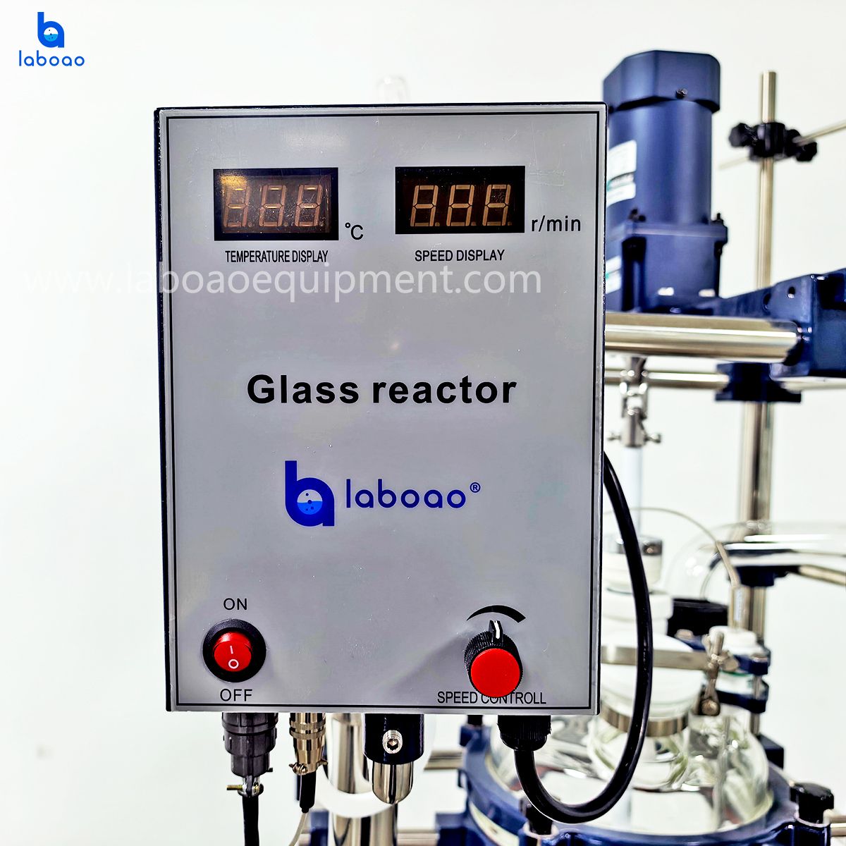 10-100L Three Layer Jacketed Glass Reactor
