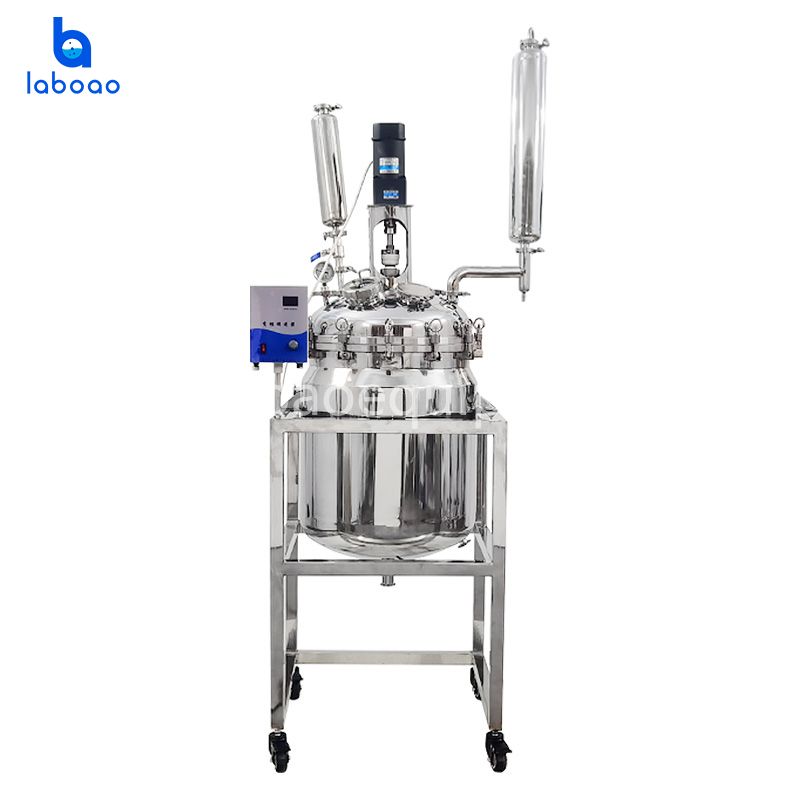 100L Large Industrial Jacketed Stainless Steel Reactor