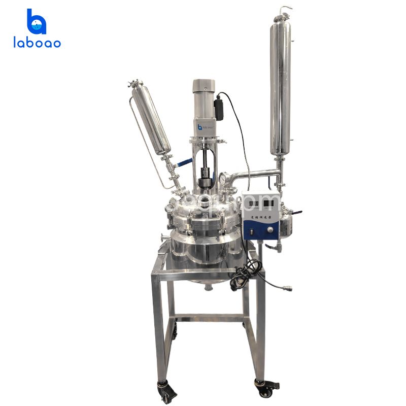 10L Jacketed Stainless Steel Chemical Reactor