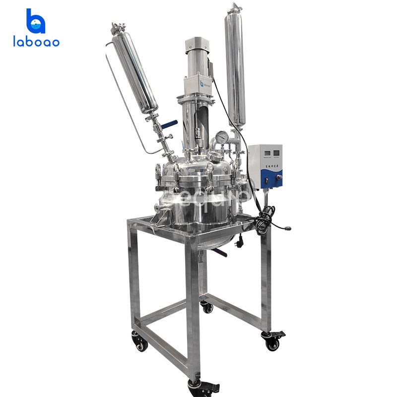10L Jacketed Stainless Steel Chemical Reactor
