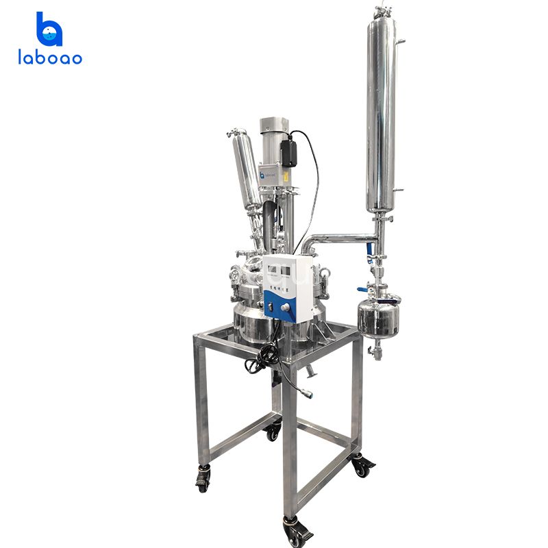 10L Jacketed Stainless Steel Chemical Reactor