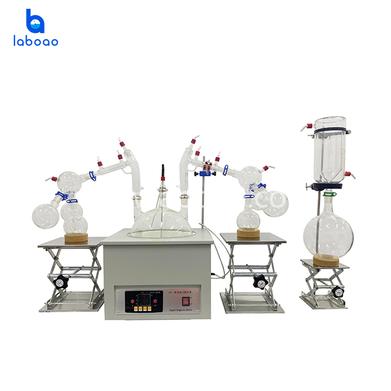 20L Short Path Molecular Distillation With Double Collection