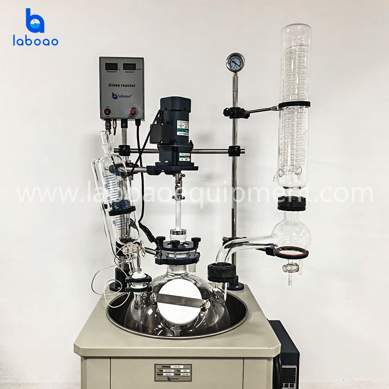 20L Single Layer Glass Reactor