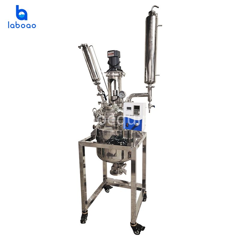 30L Double Layer Stainless Steel Reactor For Distillation