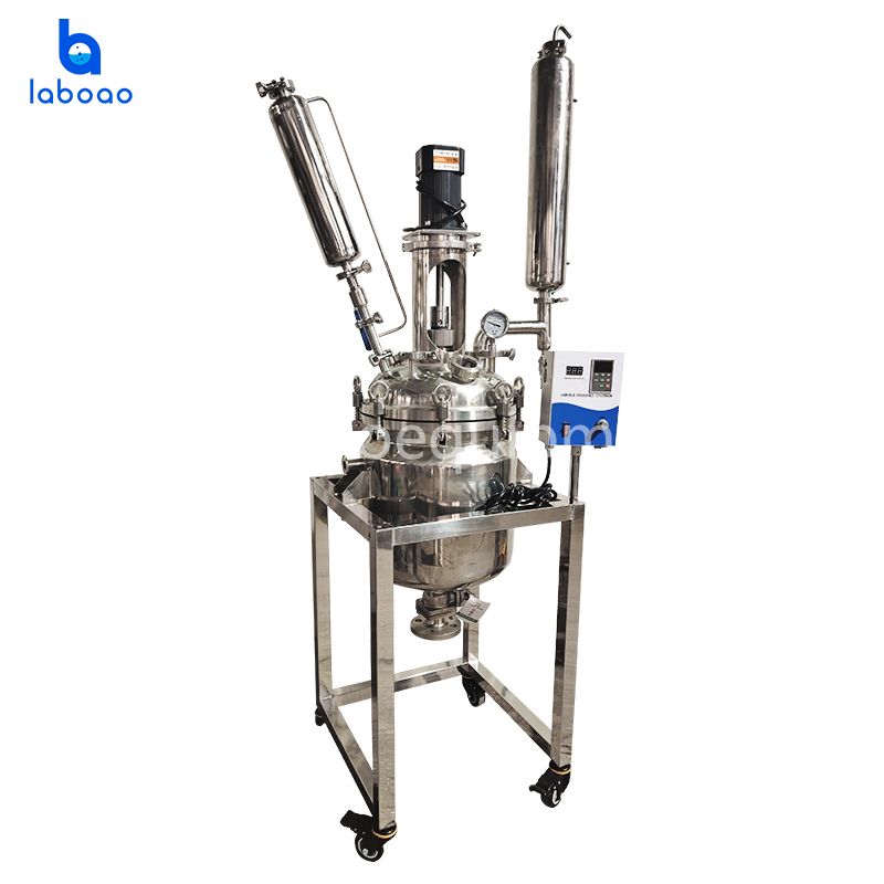 30L Double Layer Stainless Steel Reactor For Distillation