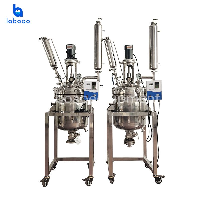 30L Double Layer Stainless Steel Reactor For Distillation