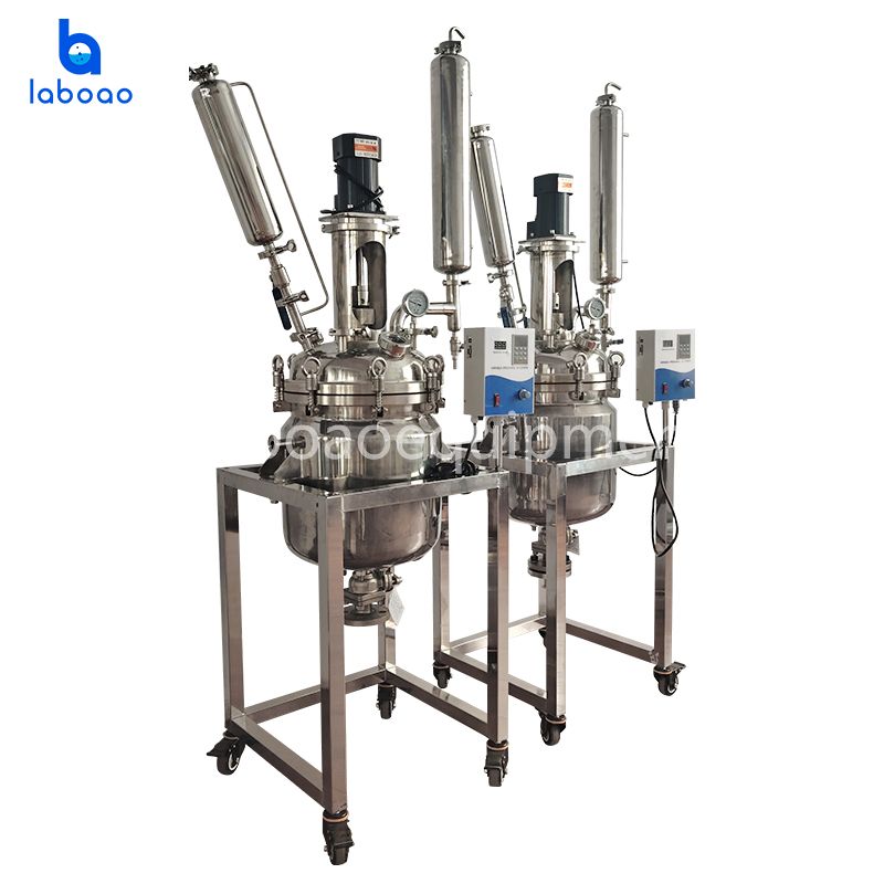 30L Double Layer Stainless Steel Reactor For Distillation