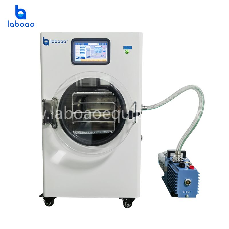 Electric Heating Manifold Top Press Lab Freeze Dryer  China Electric  Heating Manifold Top Press Lab Freeze Dryer Manufacturer and Supplier -  LABOAO