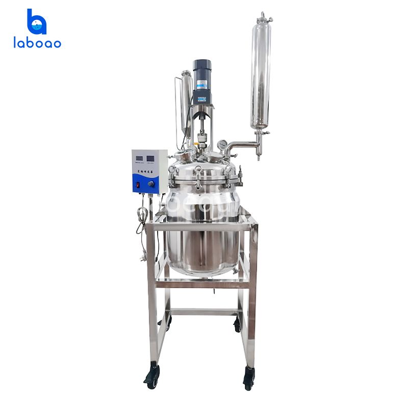 50L Double Layer Jacketed Stainless Steel Reactor