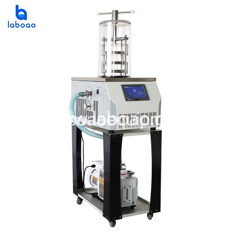 0.08㎡ Benchtop Top Press Lab Freeze Dryer