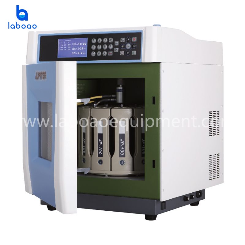 Closed High-throughput Microwave Digestion Extraction Workstation