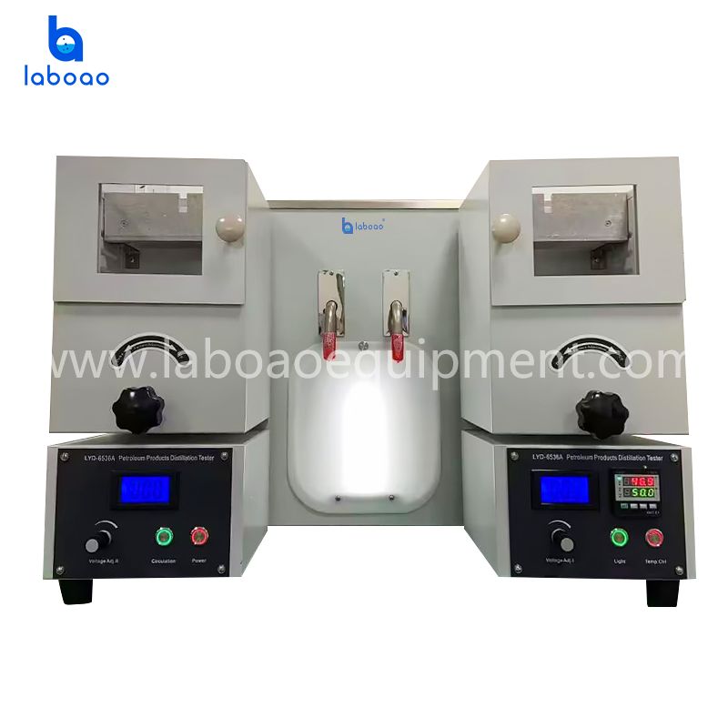 Dual Petroleum Product Distillation Tester