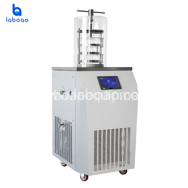 Electric Heating Top Press Lab Freeze Dryer