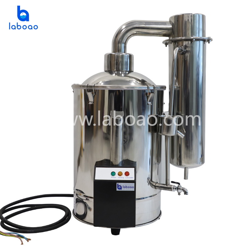 Stainless Steel Automatic Electric Water Distiller Water Distilling Machine Laboratory 10L/h（380v） 