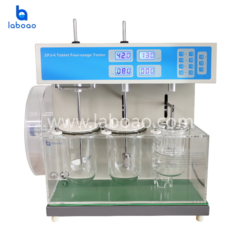 Four-usage Dissolution Disintegration Friability And Hardness Tester