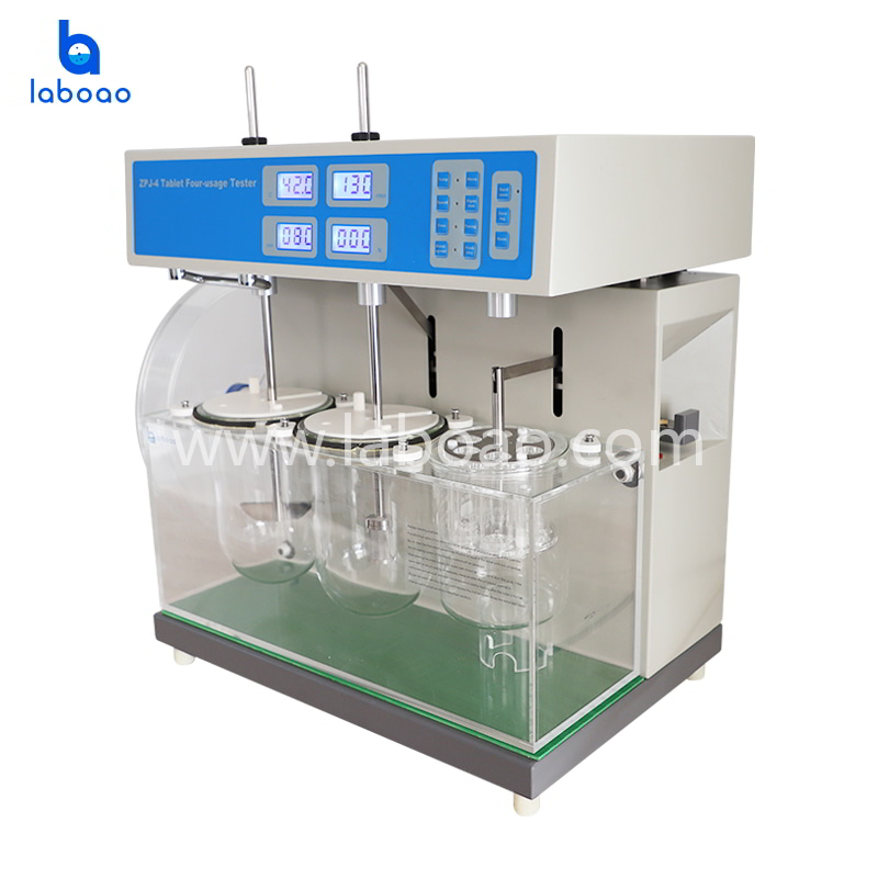 Four-usage Dissolution Disintegration Friability And Hardness Tester