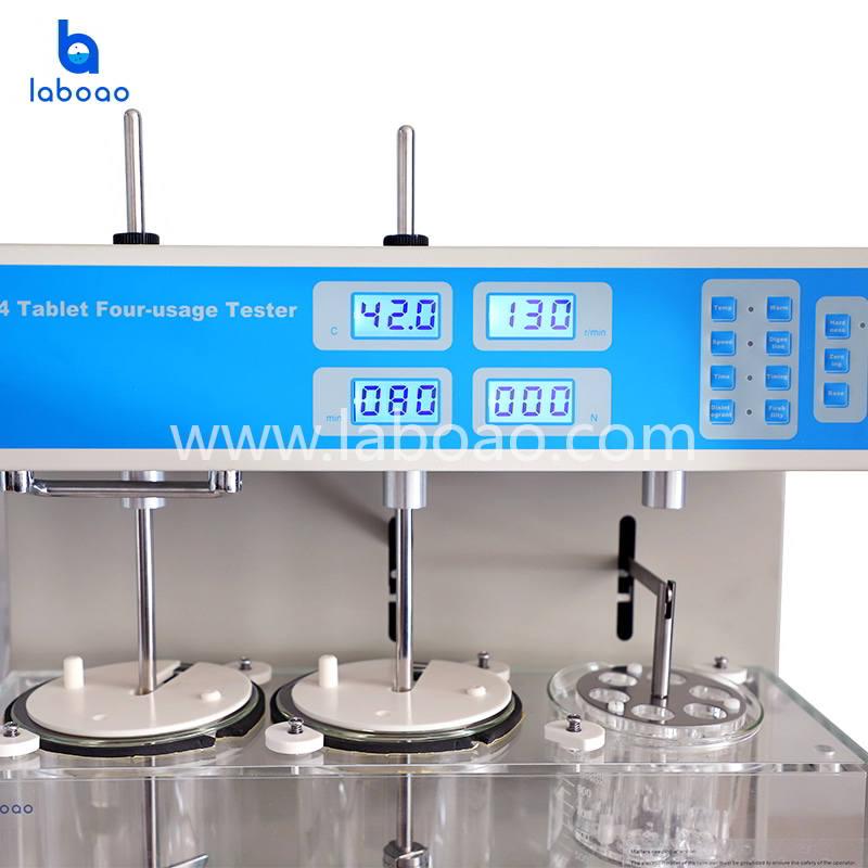 Four-usage Dissolution Disintegration Friability And Hardness Tester
