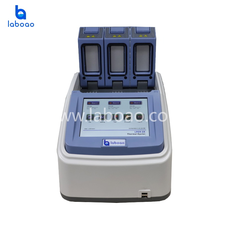 LPCR-3X Intelligent Three Slot Thermal Cycler With Independent Modules