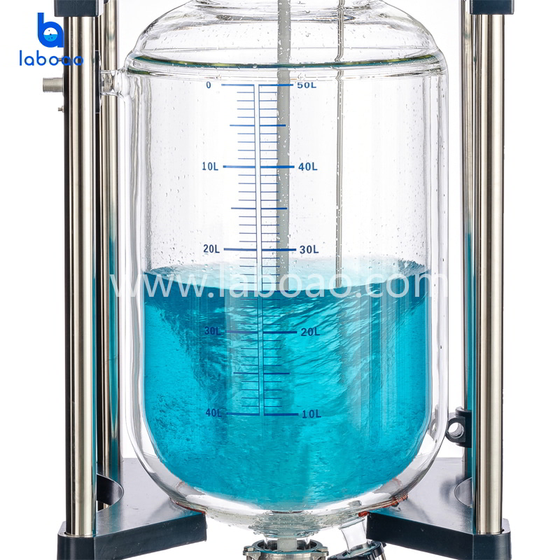 50L Jacketed Glass Reactor