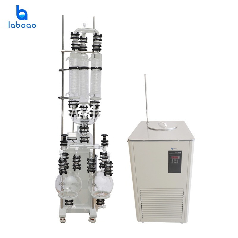20L Rotary Evaporator With Double Condenser And Receiving Flasks