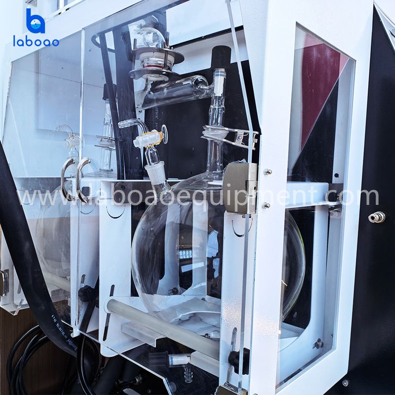 Rotary Evaporator With Protective Device And Automatic Fill Drain