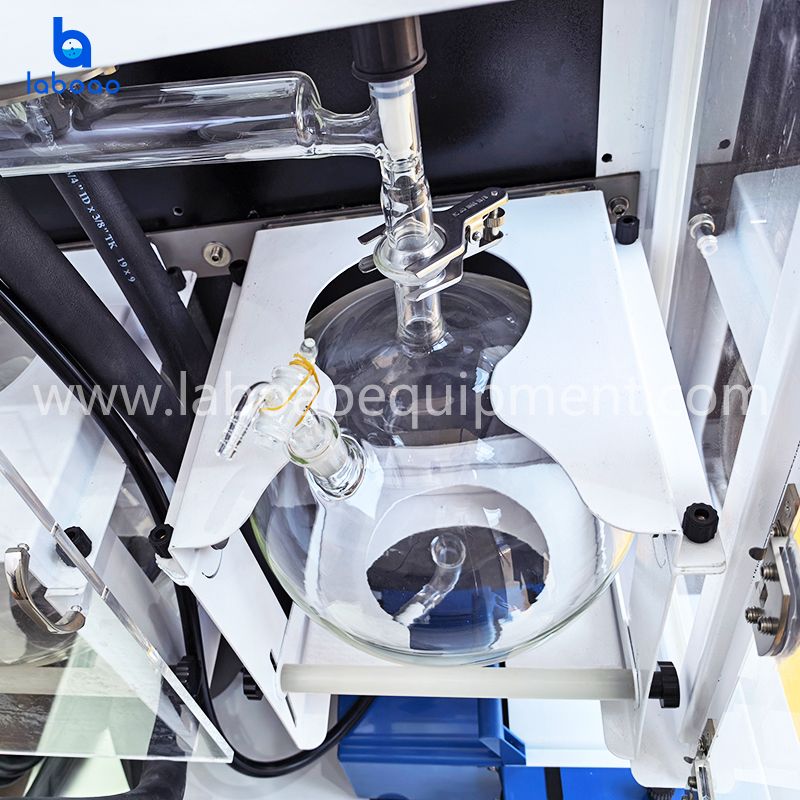 Rotary Evaporator With Protective Device And Automatic Fill Drain