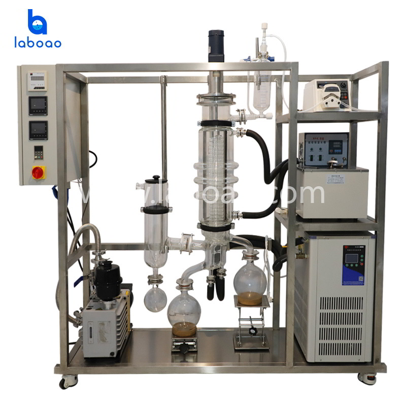 Wiped Film Molecular Distillation Equipment For CBD Oil